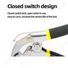 Sheet Metal Hand Seamer Straight Jaw Sheet Metal Bender Tools for Flattening Metal Folding Bending Pliers Hand Tool
