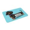 Dachshund Dog Funny Puppy Doormat Non-Slip Kitchen Bath Mat Toilet Floor Door Entrance Carpet Rug