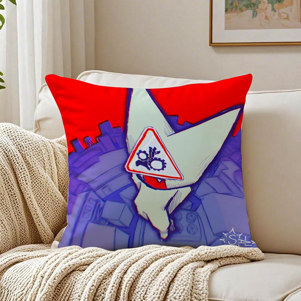Music Band Ffemtanyl Cushion Cover Plush Decorative Pillow Case With Hidden Zipper Cutecore Room Decor For Home