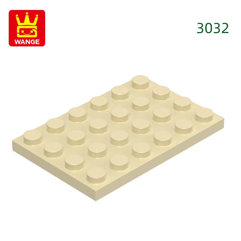 Non-Toxic 31Pcs/Lot 3032 4X6 Basic Plate Board Building Blocks Moc Parts Compatible With Bricks Educational Children'S Toys Gift Box