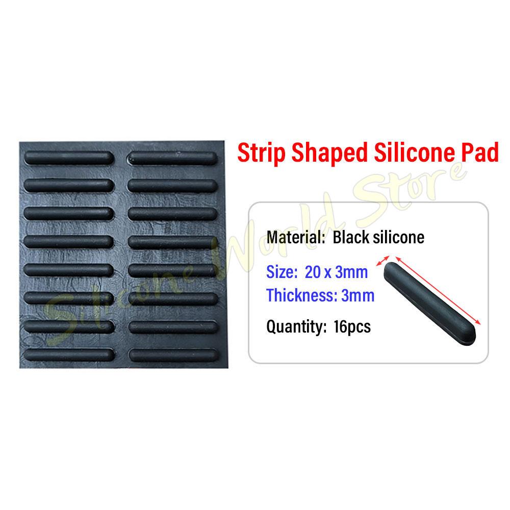 SW Self Adhesive Silicone Anti Collision Pad Anti Slip Sponge Mat Door Stopper Damper Buffer Soundproofing Furniture Pad Cushion