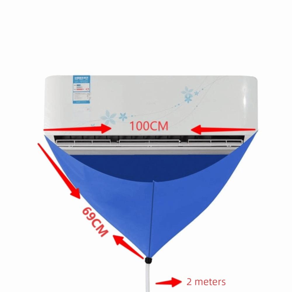 Leak-proof Air Conditioner Clean Cover Waterproof Drain Air Conditioner Cleaning Kit Thickened PVC with Drain Pipe