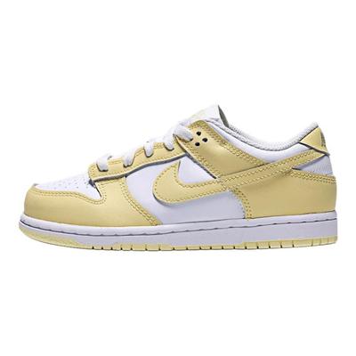 Dunk Fashionable Comfortable Durable Low-Top Kids Skate Shoes Kids Sneaker Yellow FB9108-126