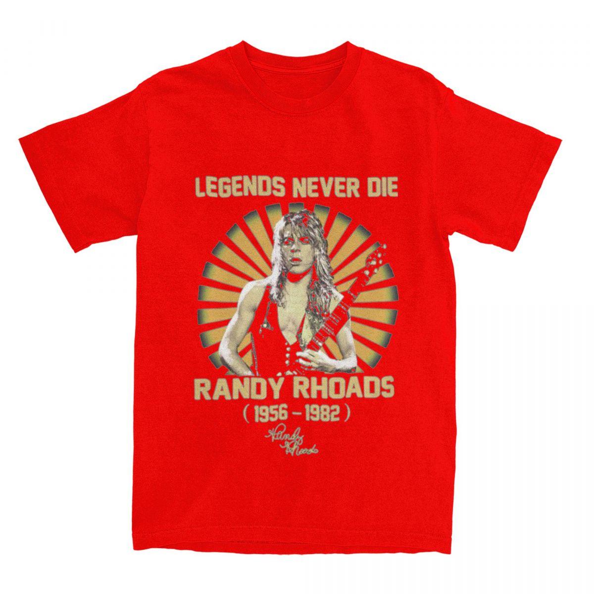 

Men Womens Randy Rhoads 19561982 Ozzy Osbourne T Shirt 100 Cotton Clothing Funny Short Sleeve O Neck Tees Plus Size TShirts S