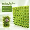 Vertical Garden Planter, Wall-Mounted Bag For Balcony/Patio. Grow Herbs & Vegetables Indoors/outdoors. Space-saving.