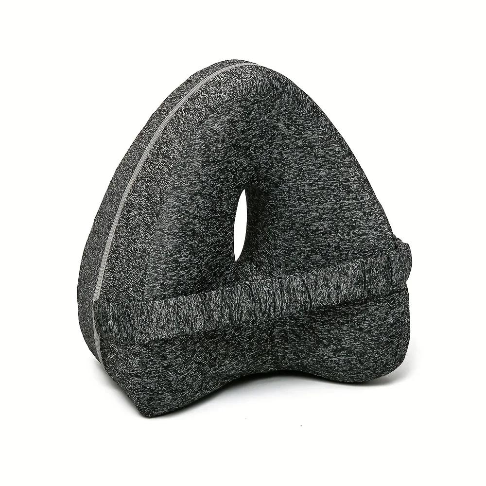 Cuscino di Supporto in Schiuma per Gambe e Ginocchia in Memory Foam per Dormitori Laterali Sciatica Ortopedico Sciatica Schiena Anca Cuscino di Sollievo per Letto Divano
