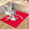 1pc Hello Kitty Red Background with Bow - Perfect for Home Decor, Office Carpets, Outdoor Rugs, and Gift Ideas!z2748