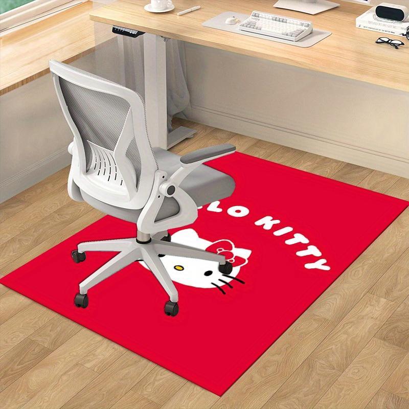 1pc Hello Kitty Red Background with Bow - Perfect for Home Decor, Office Carpets, Outdoor Rugs, and Gift Ideas!z2748