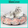 Pet Bed Round Dog Cat Cushion With Pp Cotton For Allseason Comfort