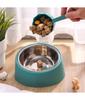 Anti Rollover Dog Feeder New Anti Overturning Large Capacity Neck Protection Bowl Durable Stainless Steel Cat Bowl