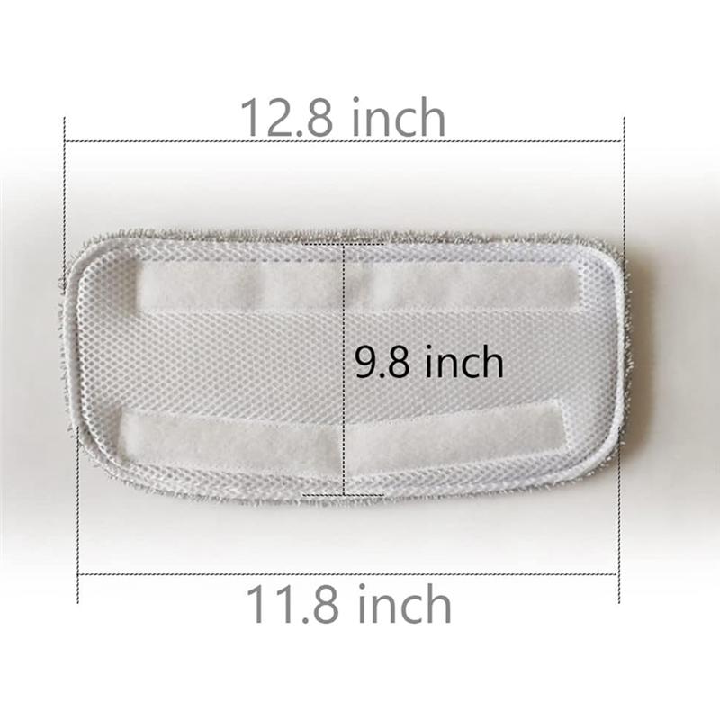 

A78E-Replacement Mop Pads Reusable Microfiber Steam Mop Cloth Highly Absorbent Microfiber Steam Mop Pads серый