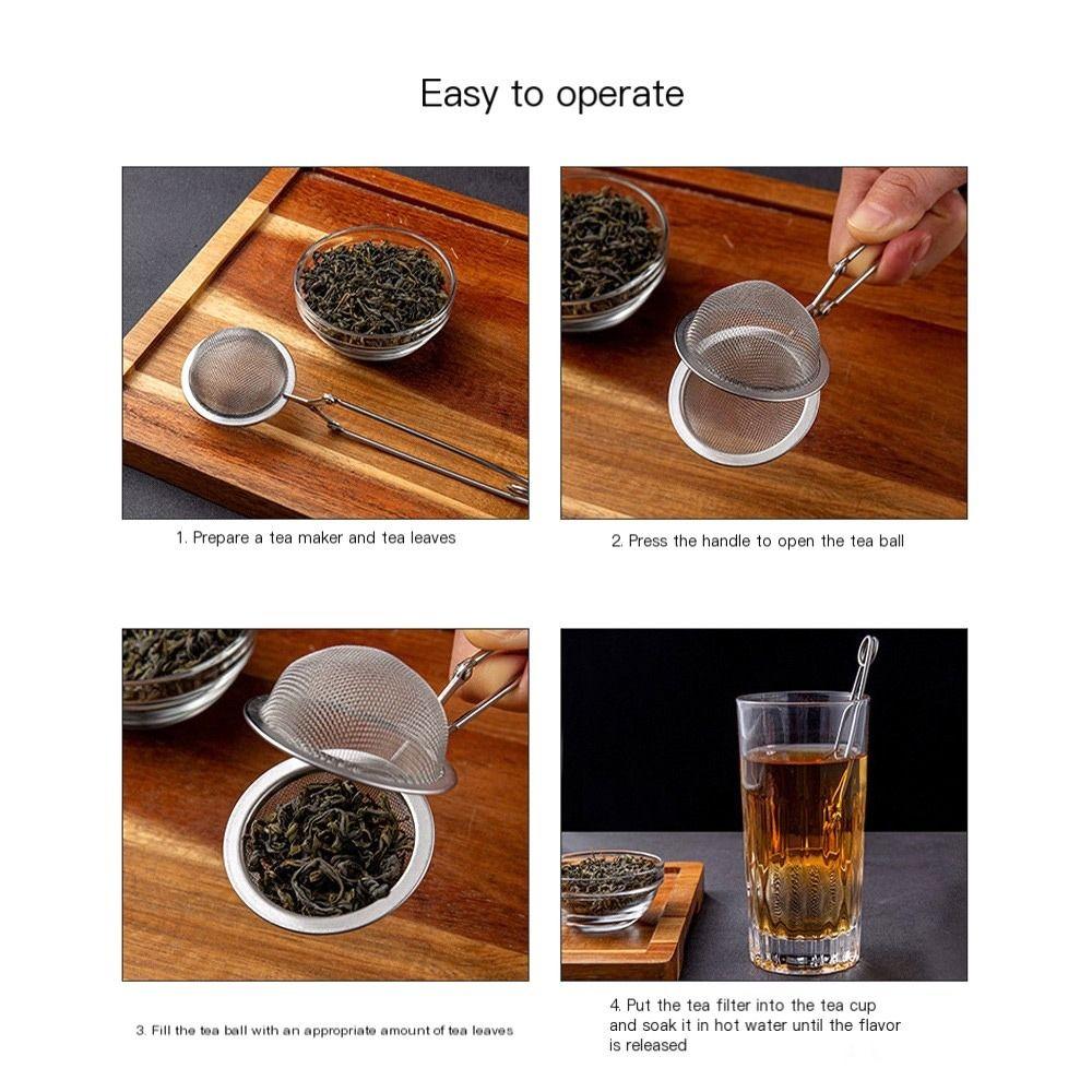 Stainless Steel Tea Infuser Exptolii Mesh Tea Ball Creative Tea Strainer Kitchen