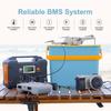 Stazione di alimentazione portatile Flashfish E200+TSP100 Uscita nominale 200W Capacità 151Wh Ricarica a 3 vie Sicurezza BMS