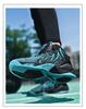 Men's High-Top Breathable Flyknit Basketball & Running Shoes - Non-Slip, Wear-Resistant for Autumn/Winter