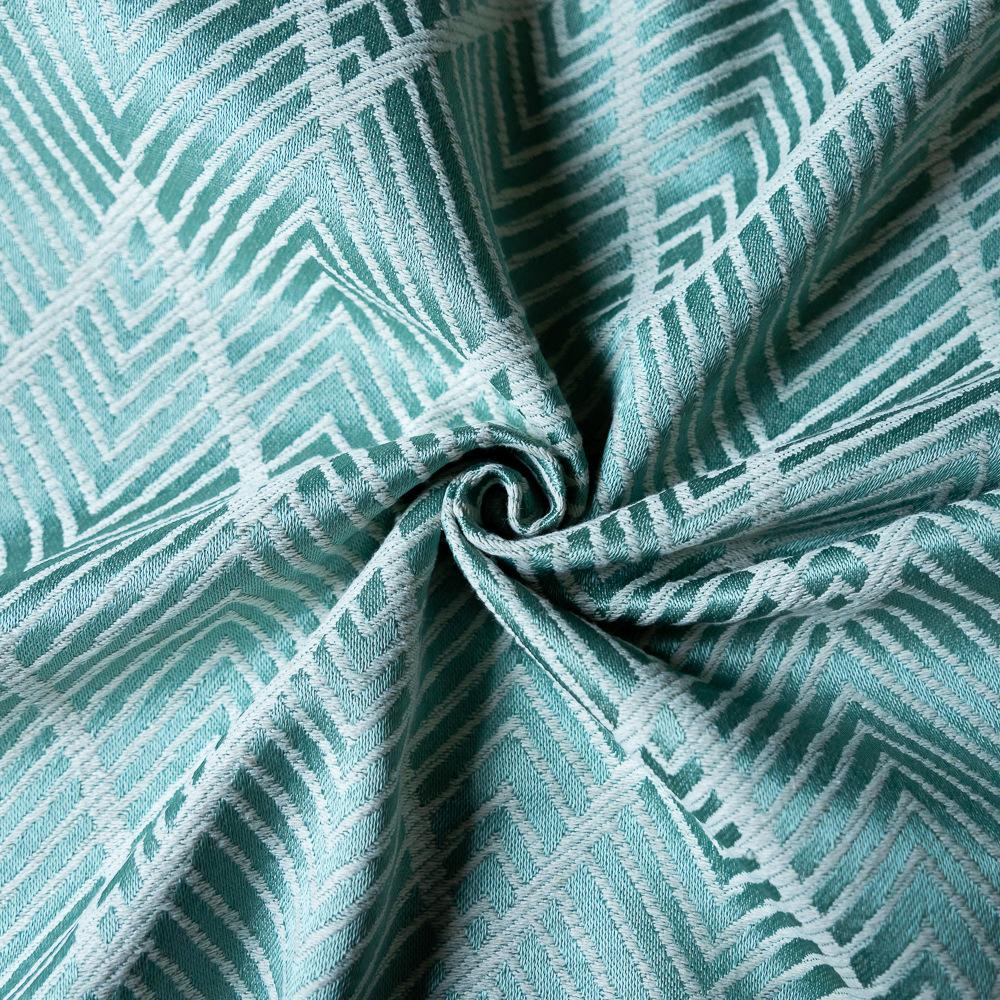 Living Room Party Decoration Wave Jacquard Wrinkle Resistant Washable Rectangle Table Cloths with Tassels