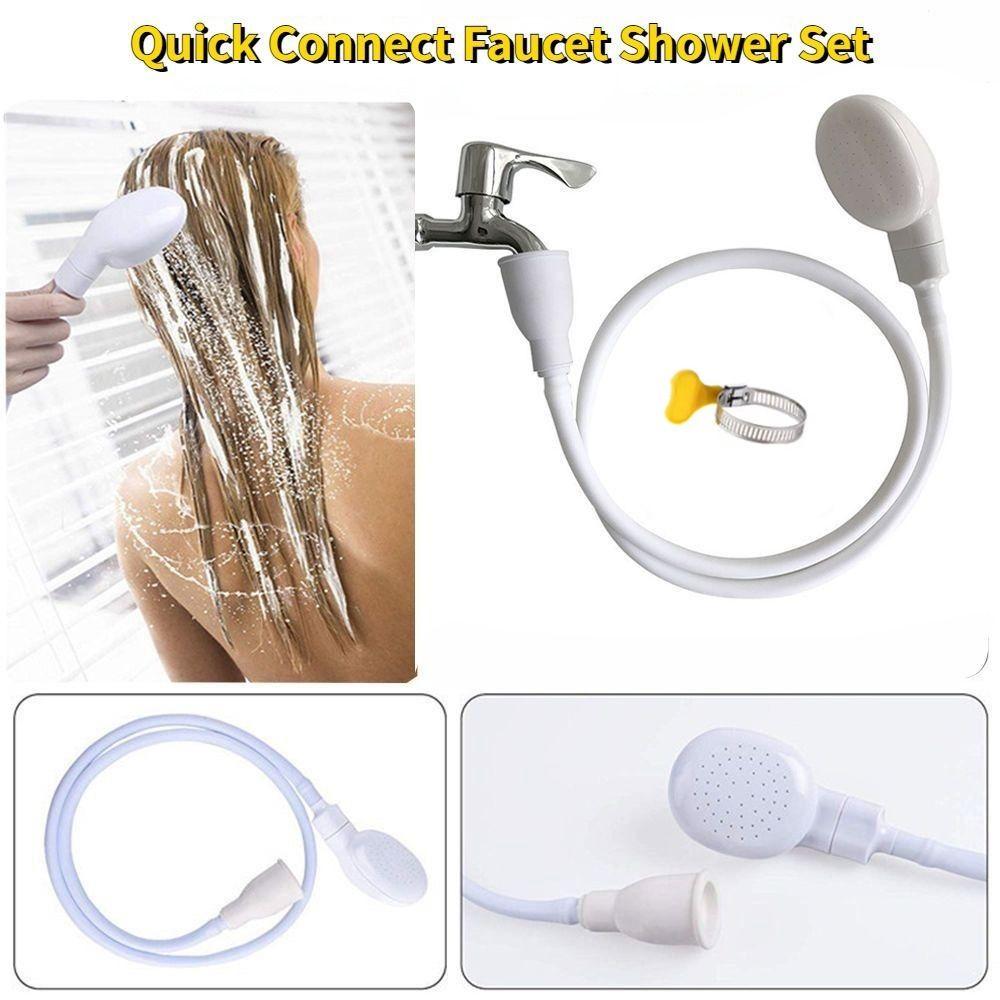 Quick Connect Shower Head Multifunctional Portable Shampoo Spray Handheld Shower Pet Bath