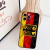 Germany Flag Banner Cover Case For iPhone 14 Pro 11 16 15 Pro Max 12 13 Mini Plus XS X XR Funda