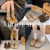 [Youshilai] Mori Round Head Versatile Single Shoes Women's Spring 2025 New Fashionable Retro Casual Small Leather Shoes