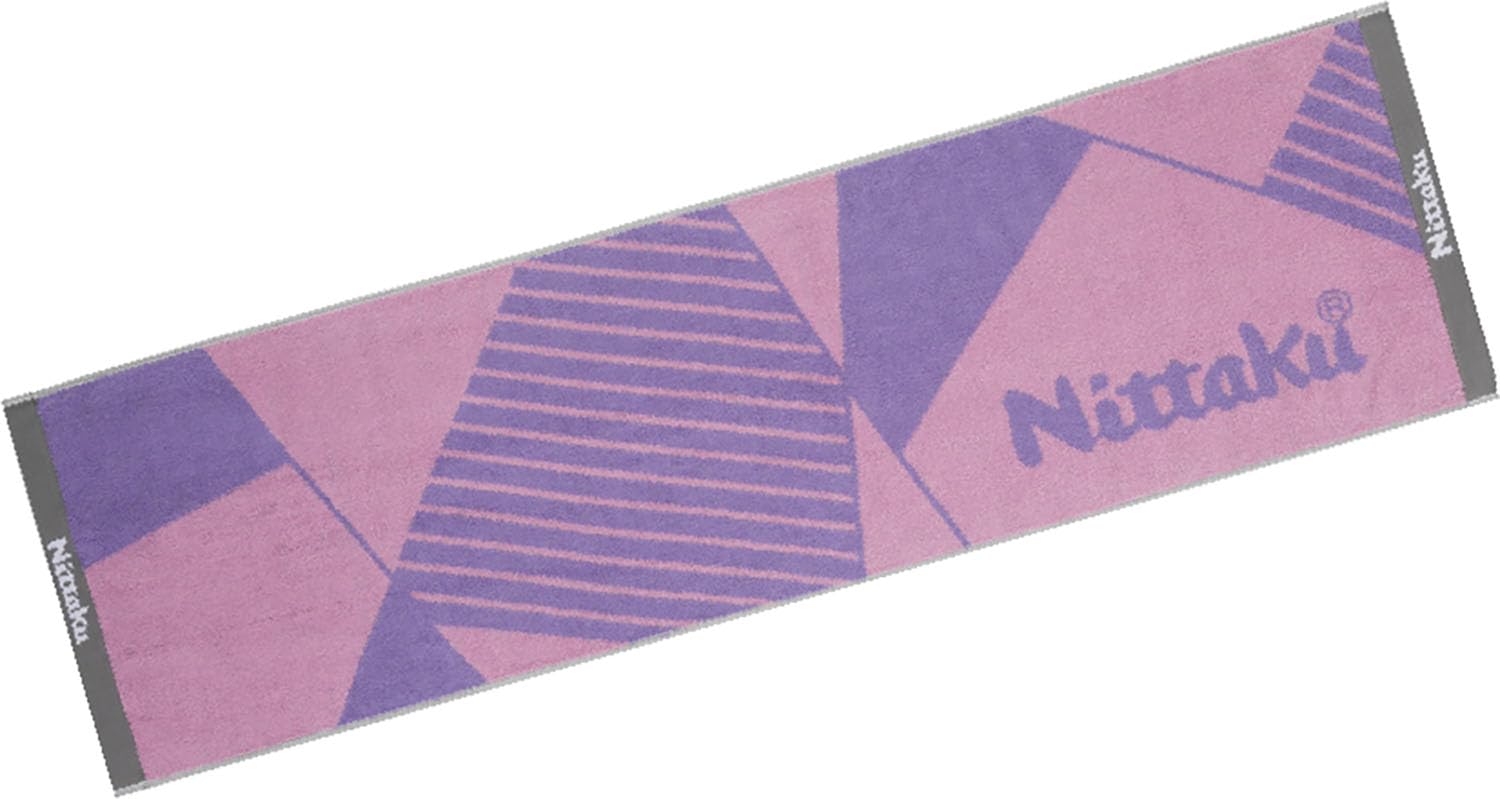 

Nittaku Table Tennis Polygon Sports Towel, Towel, Pink, NL-9290