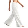 Women's Wide-leg Athletic Pants, Loose Straight-leg Casual Pants, Athletic Jogging Pants