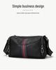 Trendy Men's Genuine Leather Messenger Bag - Casual, Fashionable, First Layer Cowhide Small Shoulder Bag
