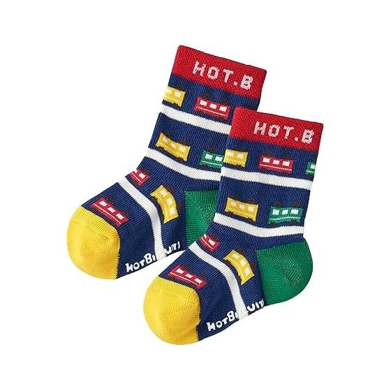 [MIKIHOUSE HOT BISCUITS] Socks pack for boys, girls, kids, children's clothing 74-9634-494