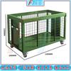 Military Green Mobile Mesh Storage Crate