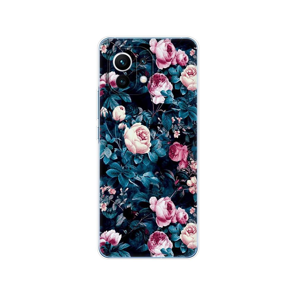 Für xiaomi Mi 11 | Mi 11 Lite 4G 5G NE| Mi 11i | Mi 11 Ultra Hülle Rückseite xiaomi11 i 11Lite Telefonhülle Xiomi Mi11Lite Silikon TPU