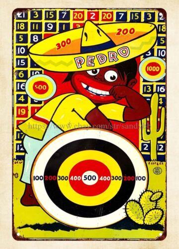 game sign metal tin sign reproductions for saleAluminum 20x30cm(7.8x11.8inch)