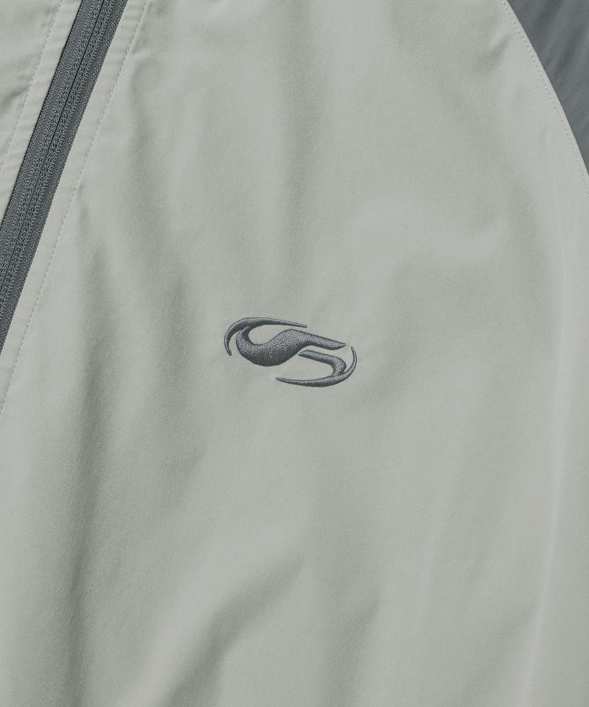 Filluminate Taslan Windtaker Jacket - Light Grey