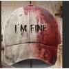 Fashion New 1D Printed Halloween Shade Baseball Cap Outdoor Cap Men's and Women's Korean Version
