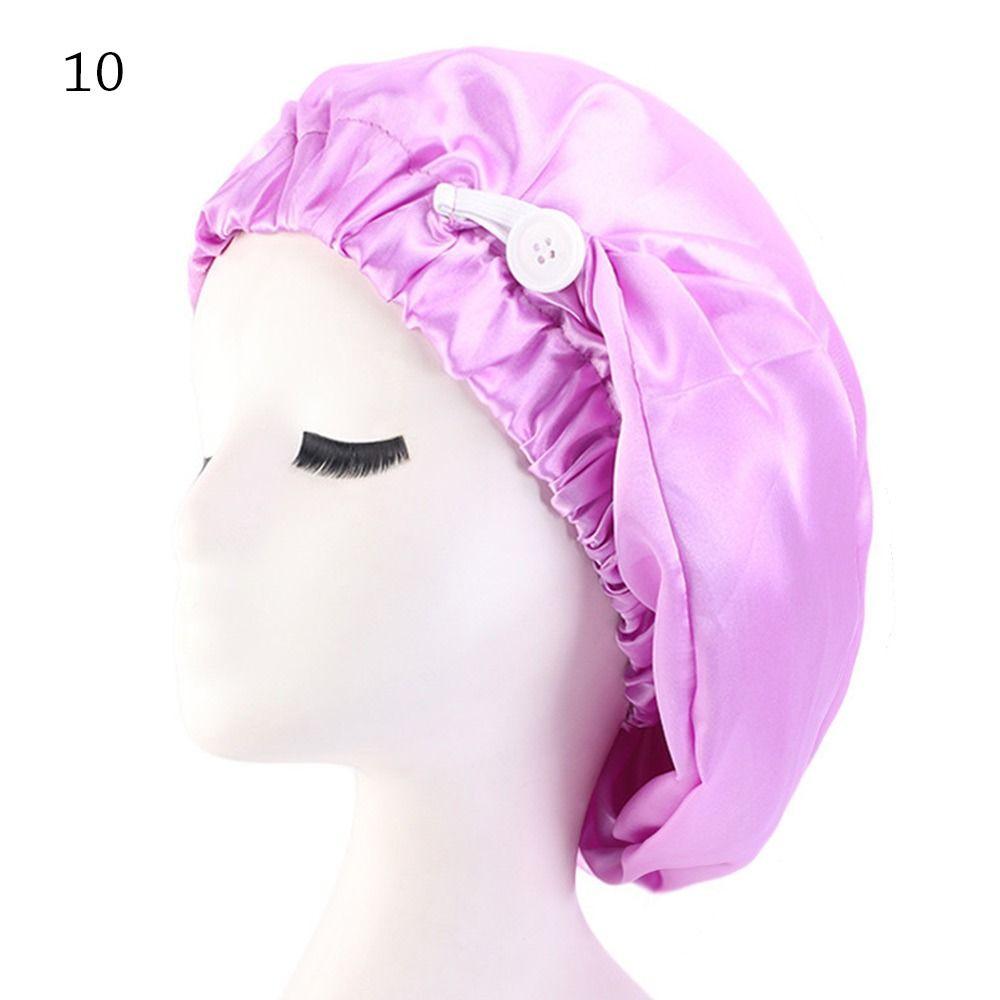 Nachtschlafmütze Chemomützen Elastische Bandmütze Nachtschlafmütze Seidiges Kopftuch Satinhauben
