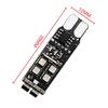 2Pcs Rgb T10 W5W 3535 10Smd For Car Led Marker Lamp Position Light With Remote