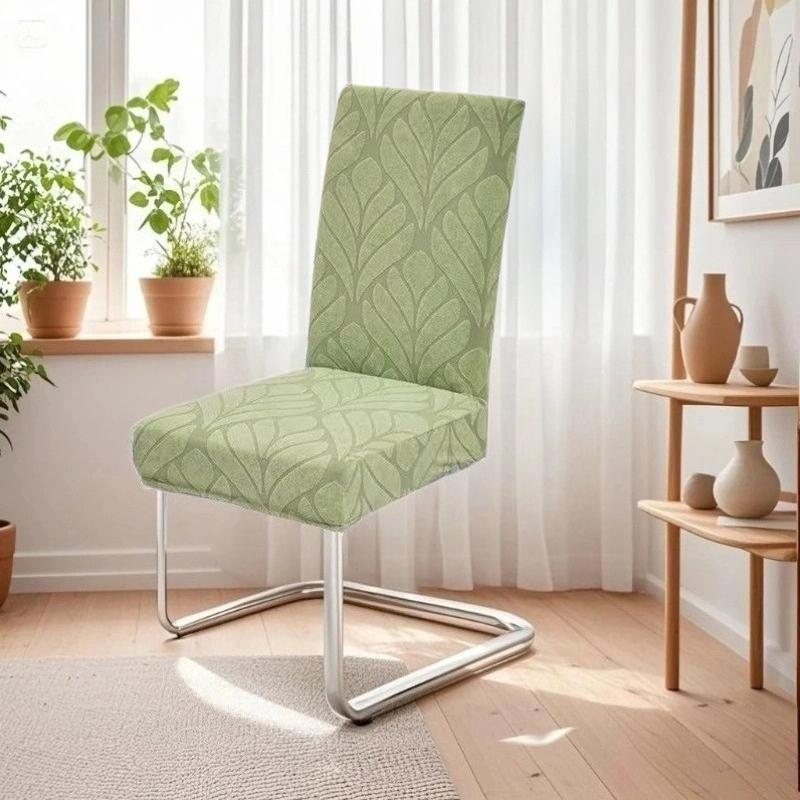 1/2/4/6pcs Jacquard Dining Room Chair Cover Stretch Seat Protector Universal Chair Slipcovers for Wedding Party housse de chaise