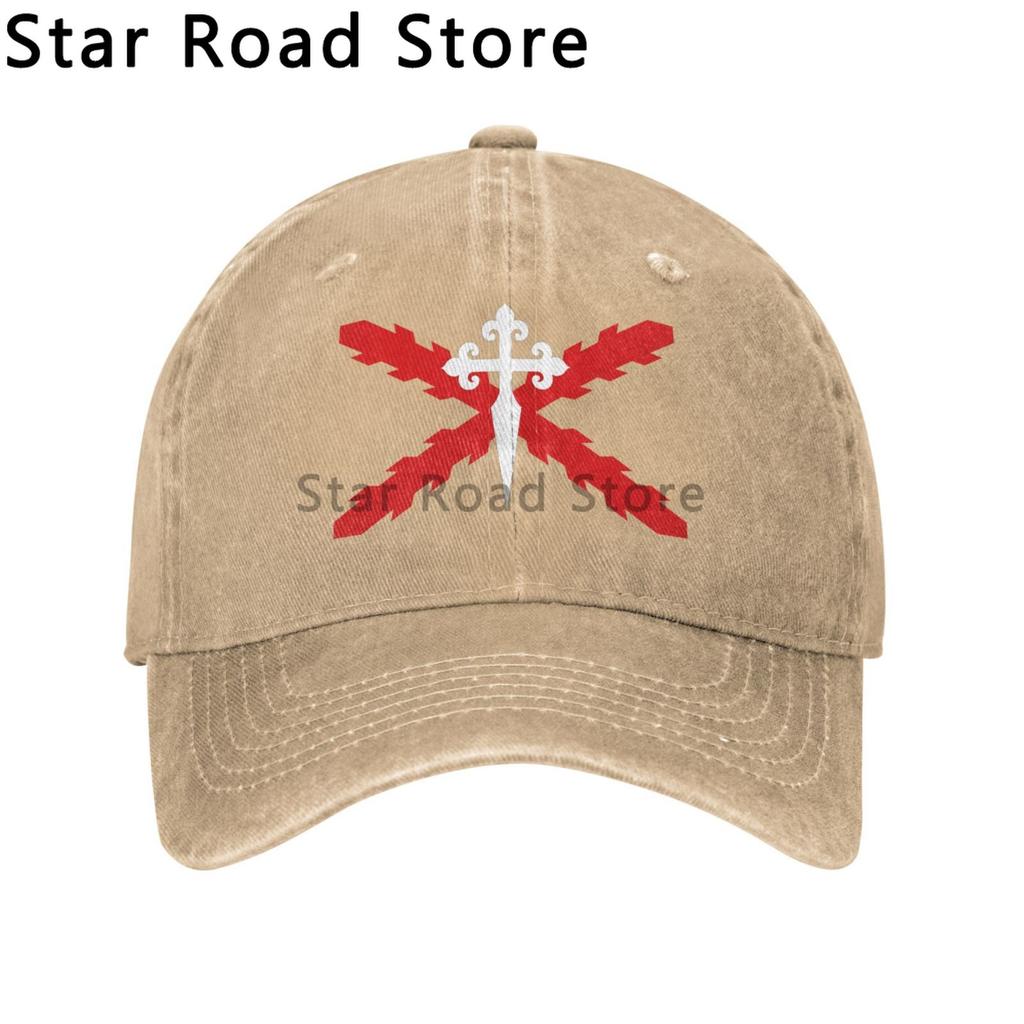 Spanish Empire Baseball Caps Spain Hats Imperio Travel Burgundy Hispanic Catholic Monarchy Cross Flags hat Unisex Unisex Trucker Cap