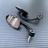Universal 2pcs/Pair Motorcycle Rear View Mirrors 7/8" Handle Bar End Motorbike Side Mirror For Cafe Racer High Quality