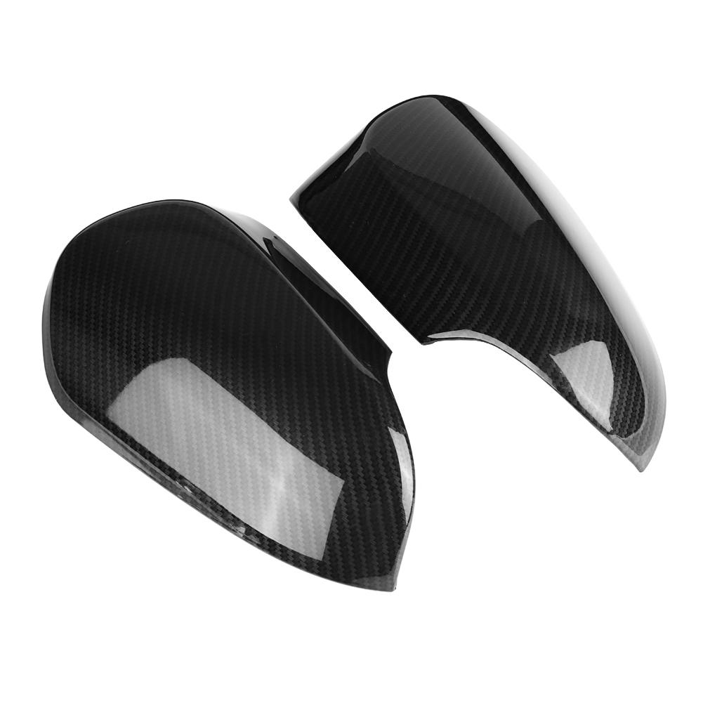 1 Pair of Carbon Fiber Style Rear View Side Mirror Cover Trim Fit for Toyota CHR