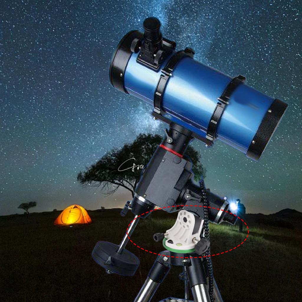 Latitude Adjustment Seating Fit for   Watcher 0 To 90 Degrees  3Celsius8in Aluminum Alloy Telescope Mount