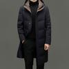 Winter Men's Down Jacket, Dad's Clothing, Winter Lapel Jacket, Casual Middle-aged Thickened Cold-proof Clothing
