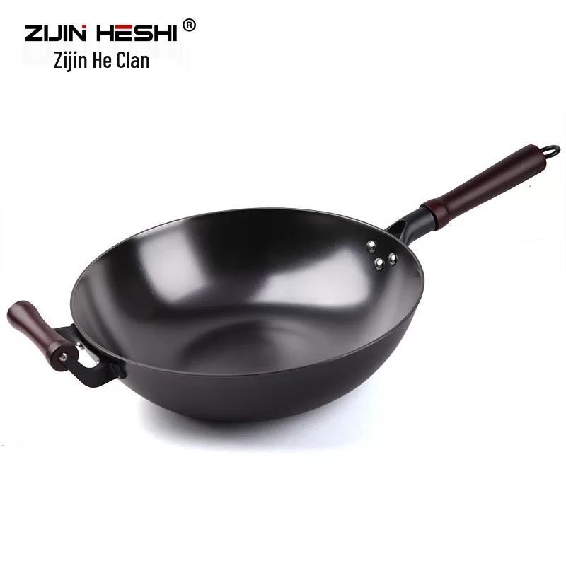 Zijin Non-Coating Cast Iron Wok