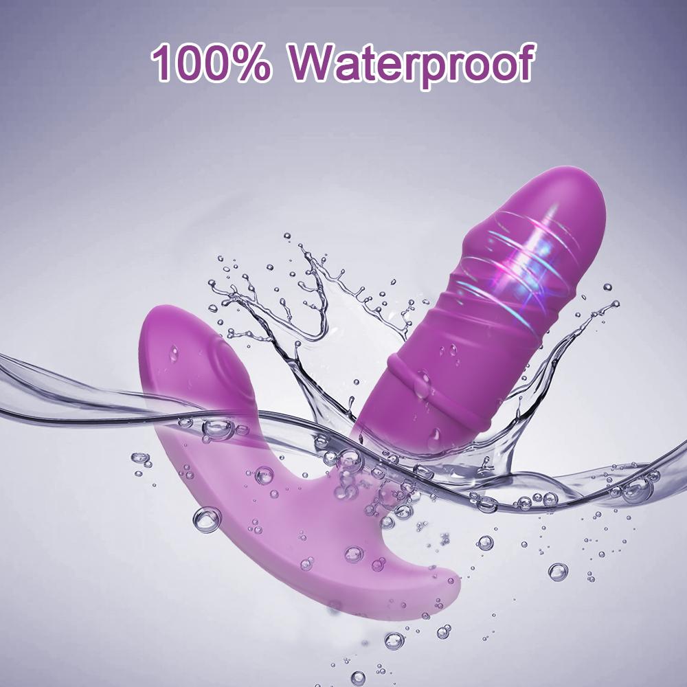 App Thrusting Vibrator For Women Dildo Telescopic G Spot Clitoris Stimulator Butt Plug Panty Vibrators Adult Sex Toy For Couples