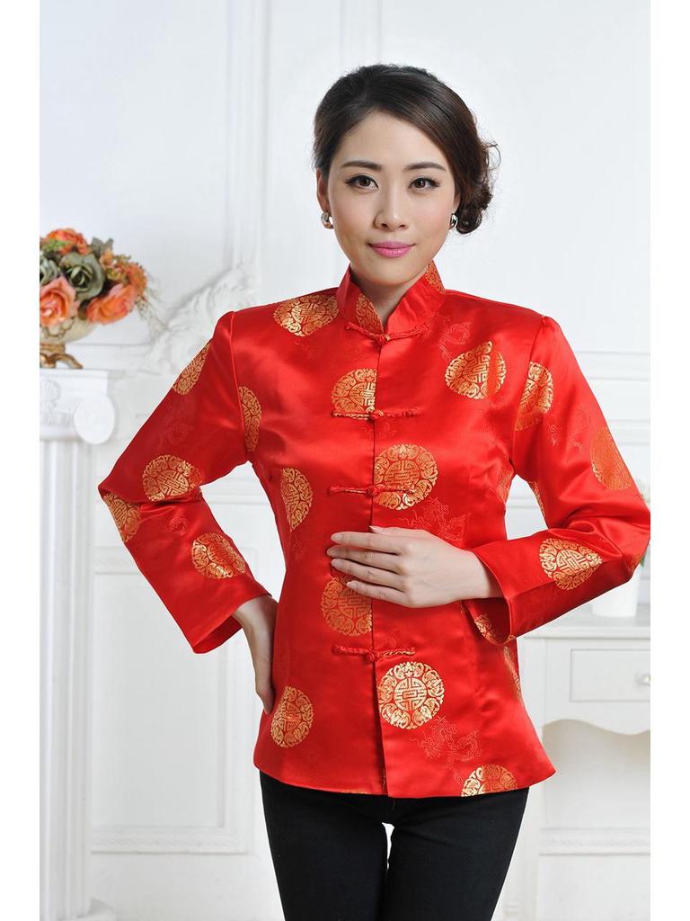Men's Chinese Style Tang Suit: Long-Sleeved Festive Coat for Spring and Autumn - Ideal for Middle-Aged and Elderly Performances or Photos.