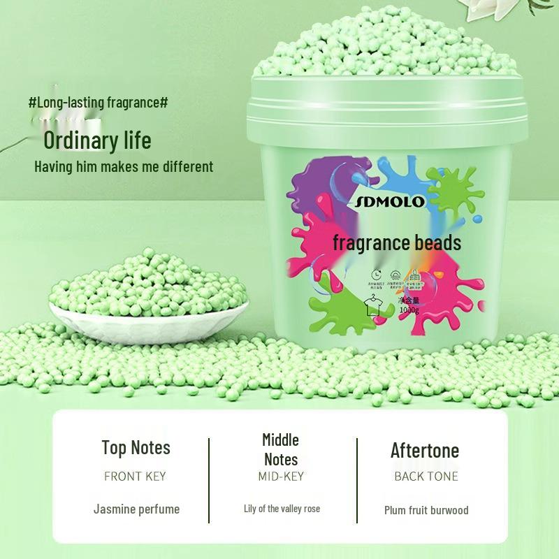 1kg Laundry Scent Booster Beads for Clothes – Long-lasting Fragrance, Softens, Protects, Removes Mites