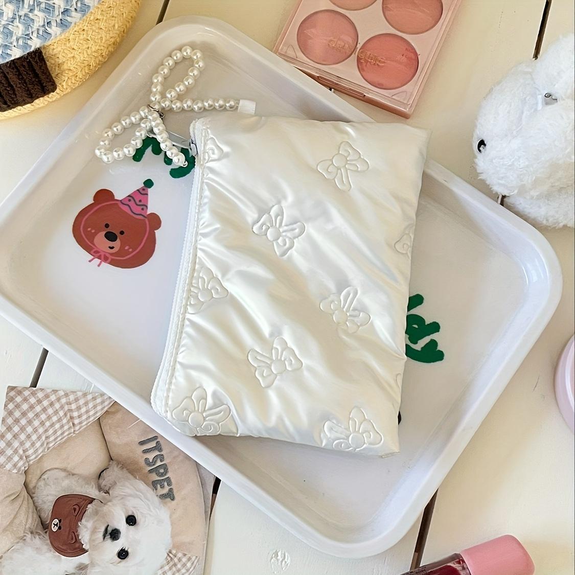 

Coin Purse Multi-Functional Card Holder Lipstick Earphone Storage Bag Sanitary Pad Portable Beaded Chain Women s Birthday Gift
