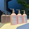 500Ml Bath Decor Soap Dispenser Refillable Shampoo Conditioner Body Wash Dispenser Bottle Bathroom Liquid Container