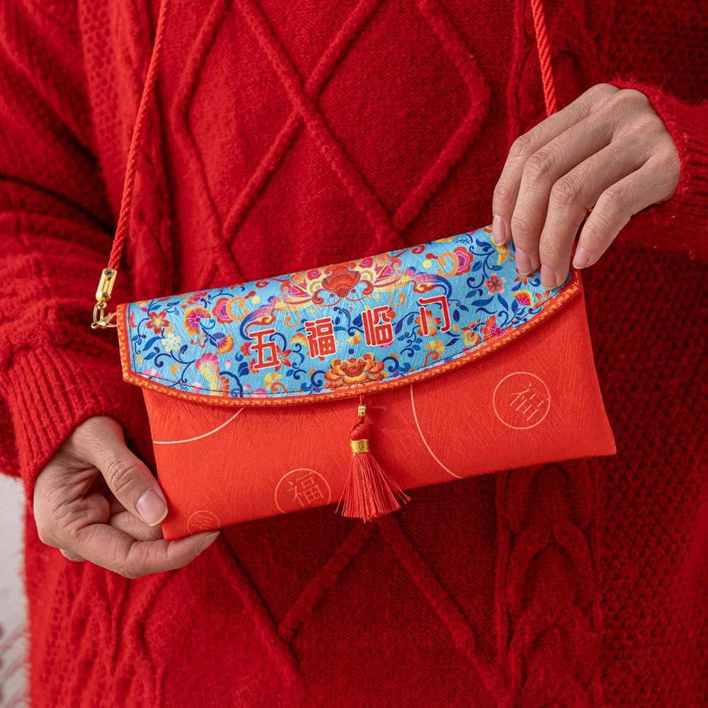 

Traditional Spring Festival Red Envelope Tassels God of Wealth Red Pocket Kids Gift Style 8