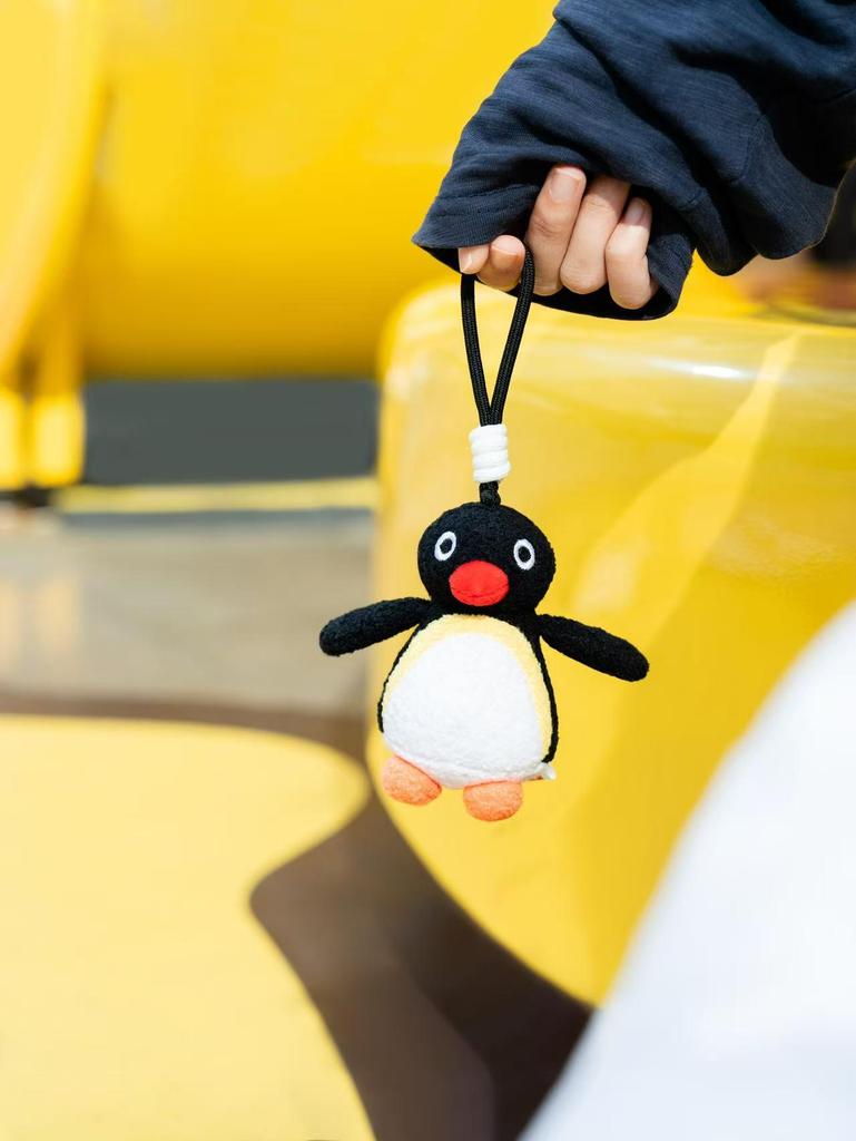 Originální přívěsek panenky Pingu - Roztomilý plyšový přívěsek Pinga na batoh