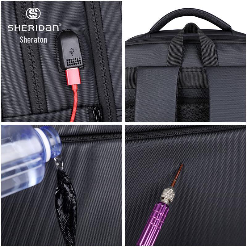 Sheridan Water-Repellent Business Laptop Backpack