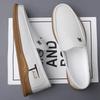 Summer first layer cowhide four seasons men's casual  leather shoes soft sole soft surface comfortable breathable non-slip shoes