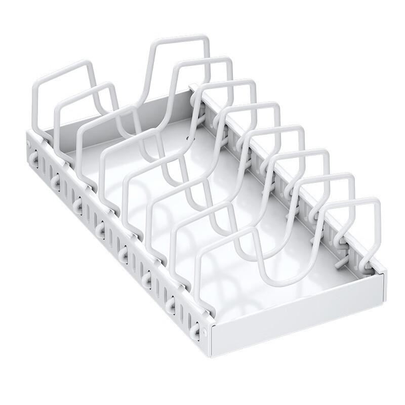 Lilang Kitchen Pull-Out Pot Lid & Seasoning Storage Rack